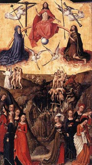 Last Judgment and the Wise and Foolish Virgins, unknow artist